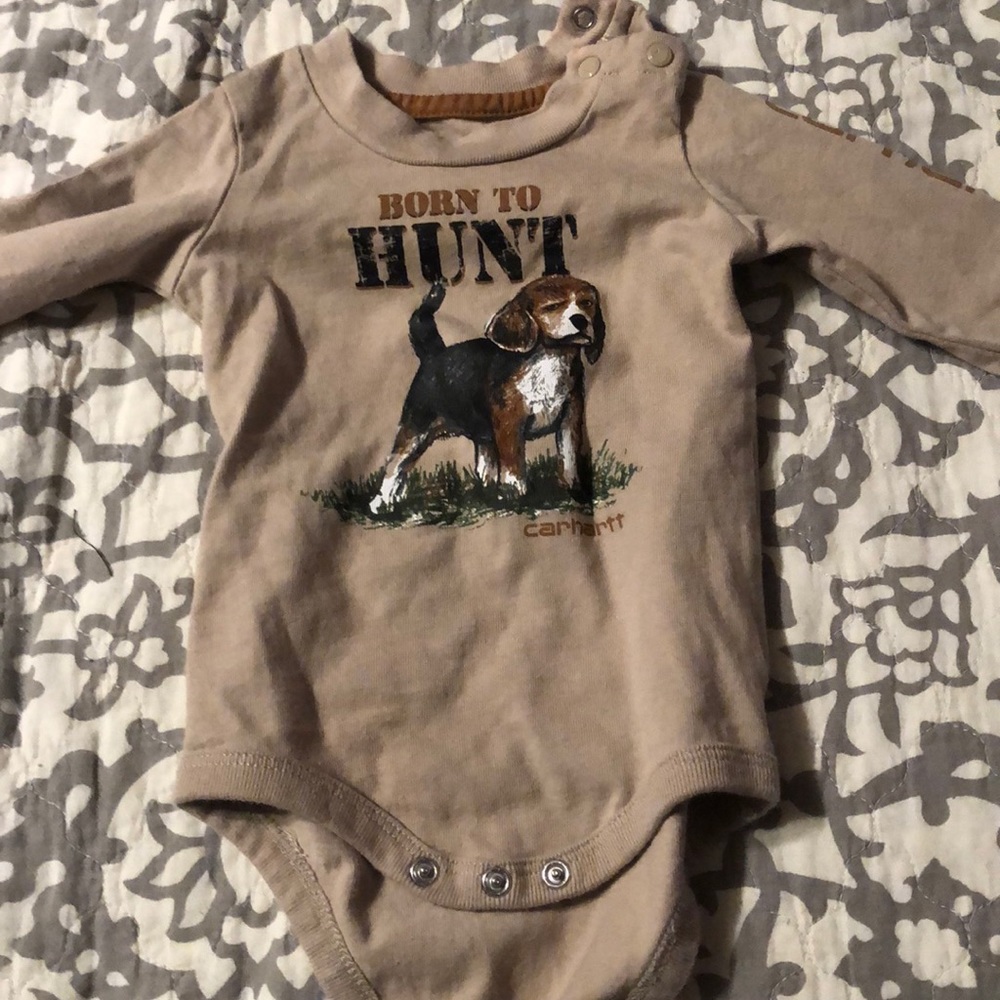 Carhart born to hunt shirt